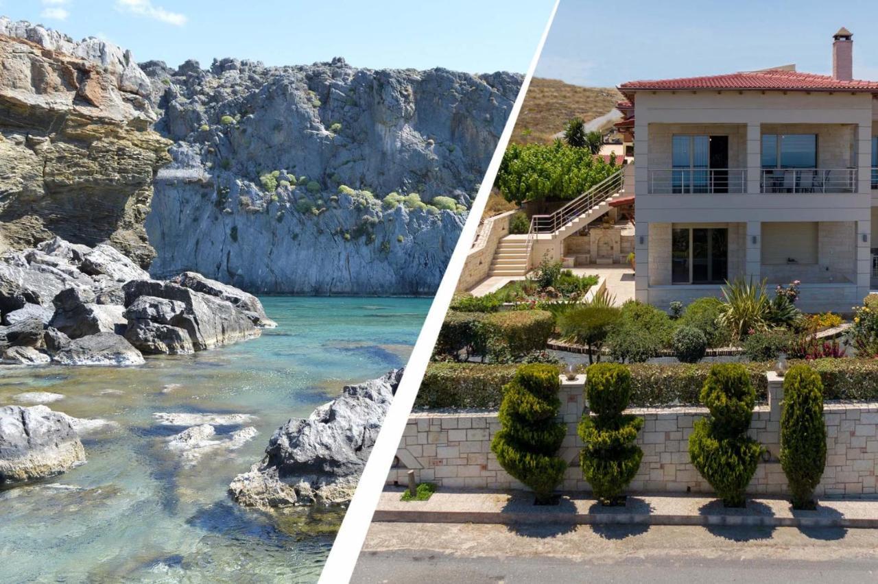 Daire Azur Horizon Oceanview House Kokkini Hani