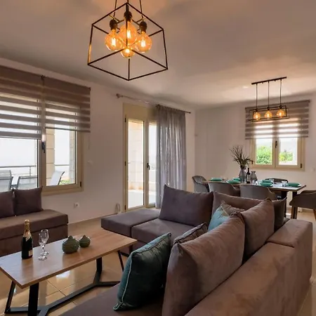 Azur Horizon Oceanview House Apartment Kokkini Hani Exterior photo